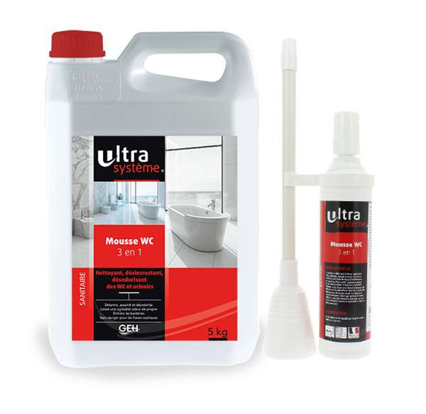 WC KIT MOUSSE ULTRA 3 EN 1 BIDON 5 L