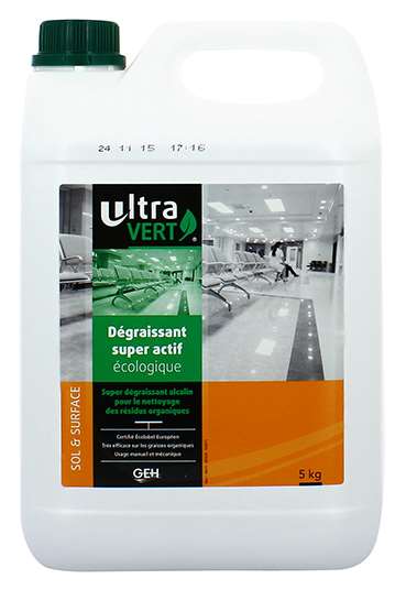 ULTRA VERT DEGRAISSANT SUPER ACTIF  5L ECOLABEL