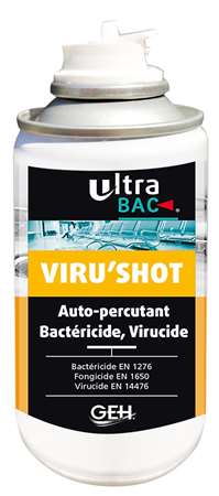 ULTRA BAC VIRU SHOT EN14476  AUTOPERCUTANT 150ML