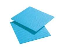 CARRE VAISSELLE EPONGE BLEU 310X400  LOTx10   SPONGYL 80