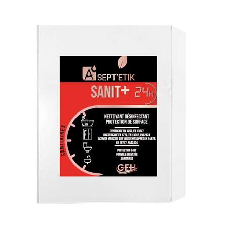SANIT + 24H   ASEPT'ETIK  POCHE 5L