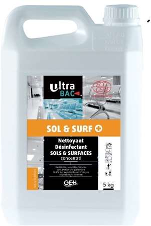 ULTRA BAC SOL & SURF +  ECOCERT  BIDON  5L